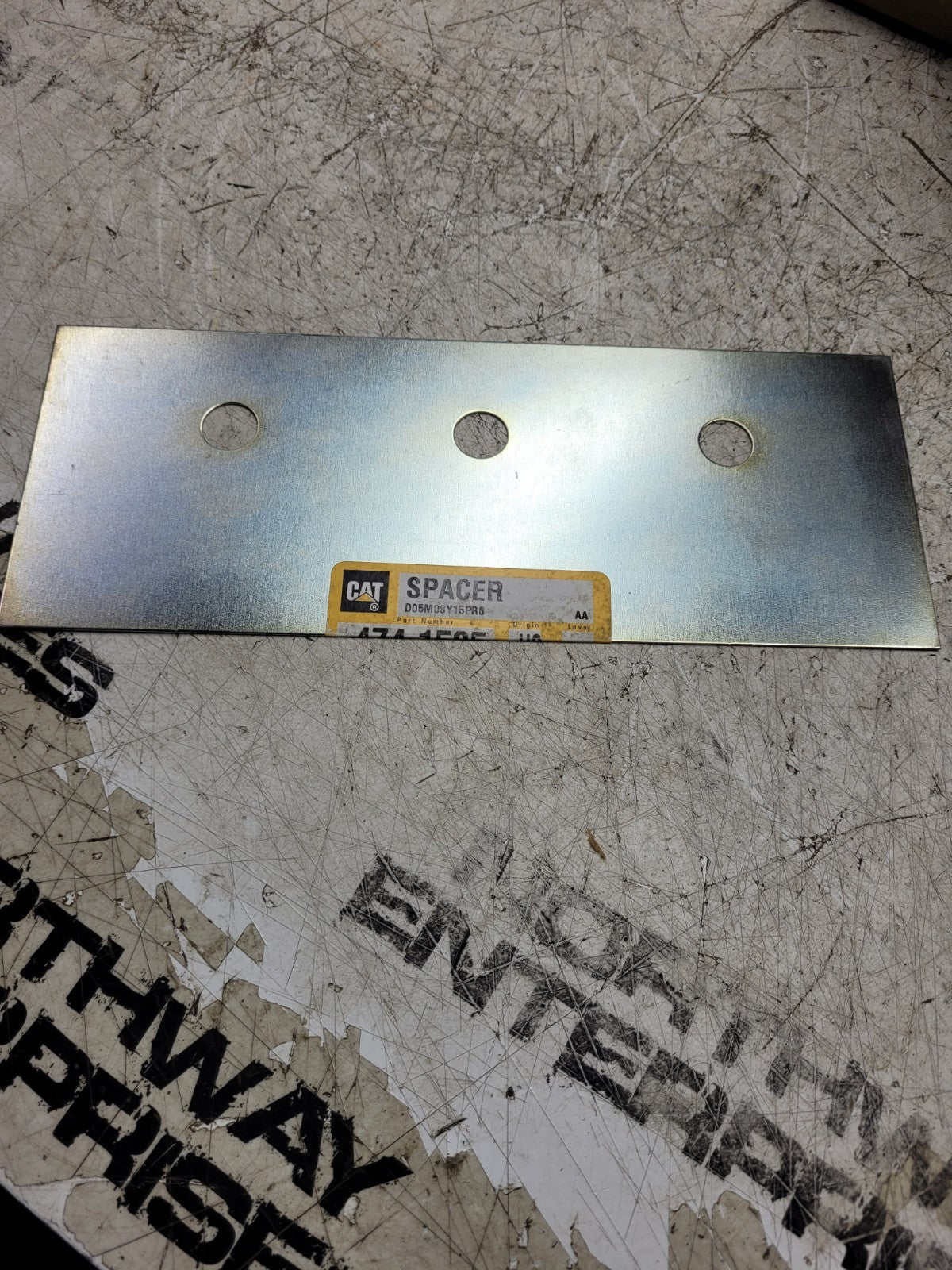 NEW 474-1585 CATERPILLAR 4741585 CAT SHIM SPACER