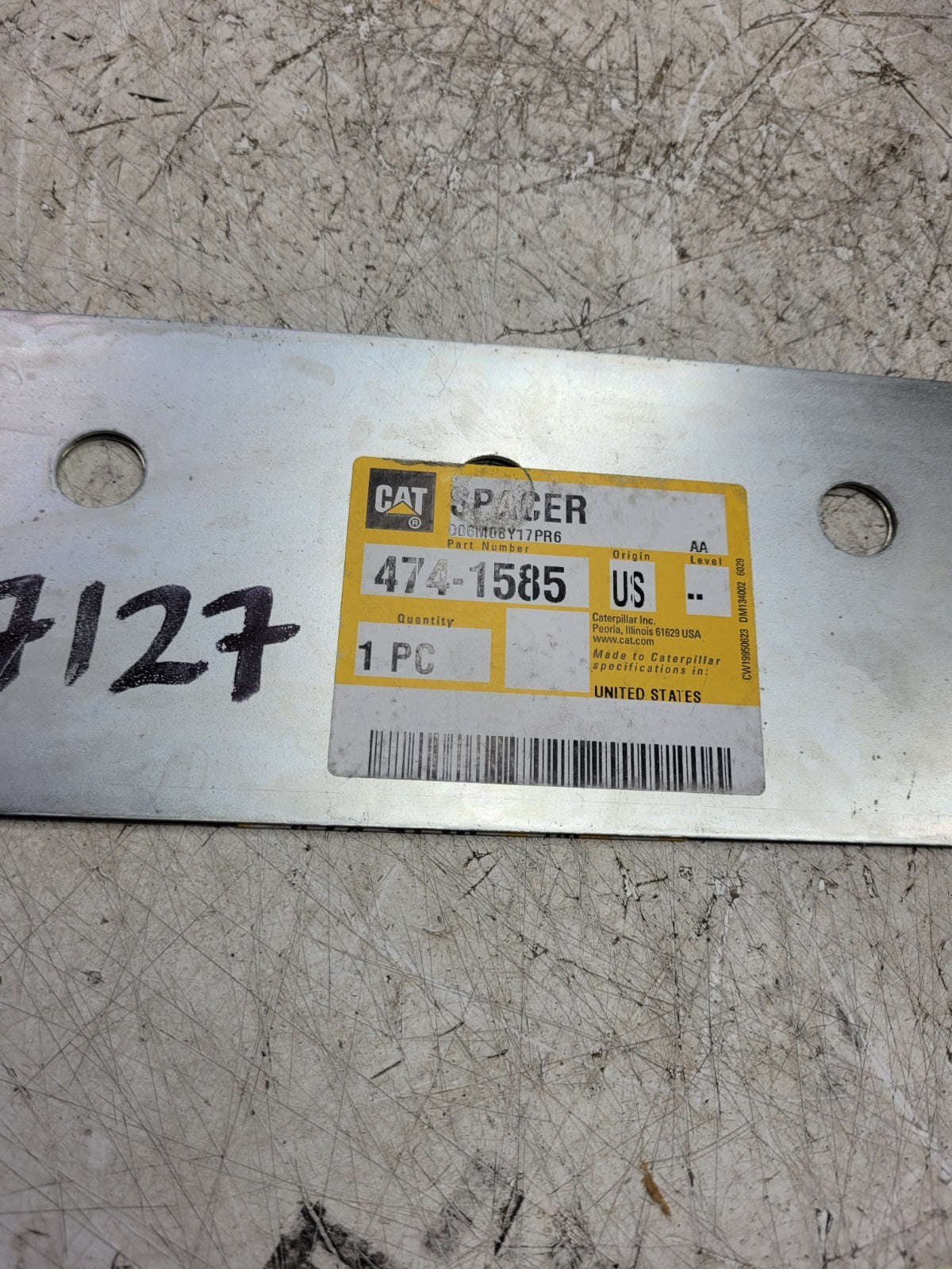 NEW 474-1585 CATERPILLAR 4741585 CAT SHIM SPACER
