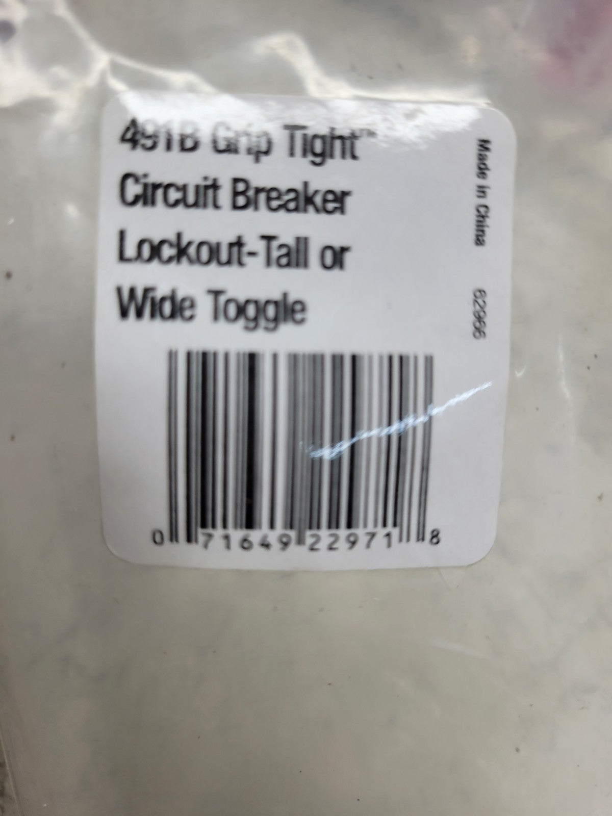 LOT OF 3PC - 491B Grip Tight™ Lockout, Circuit Breaker Type