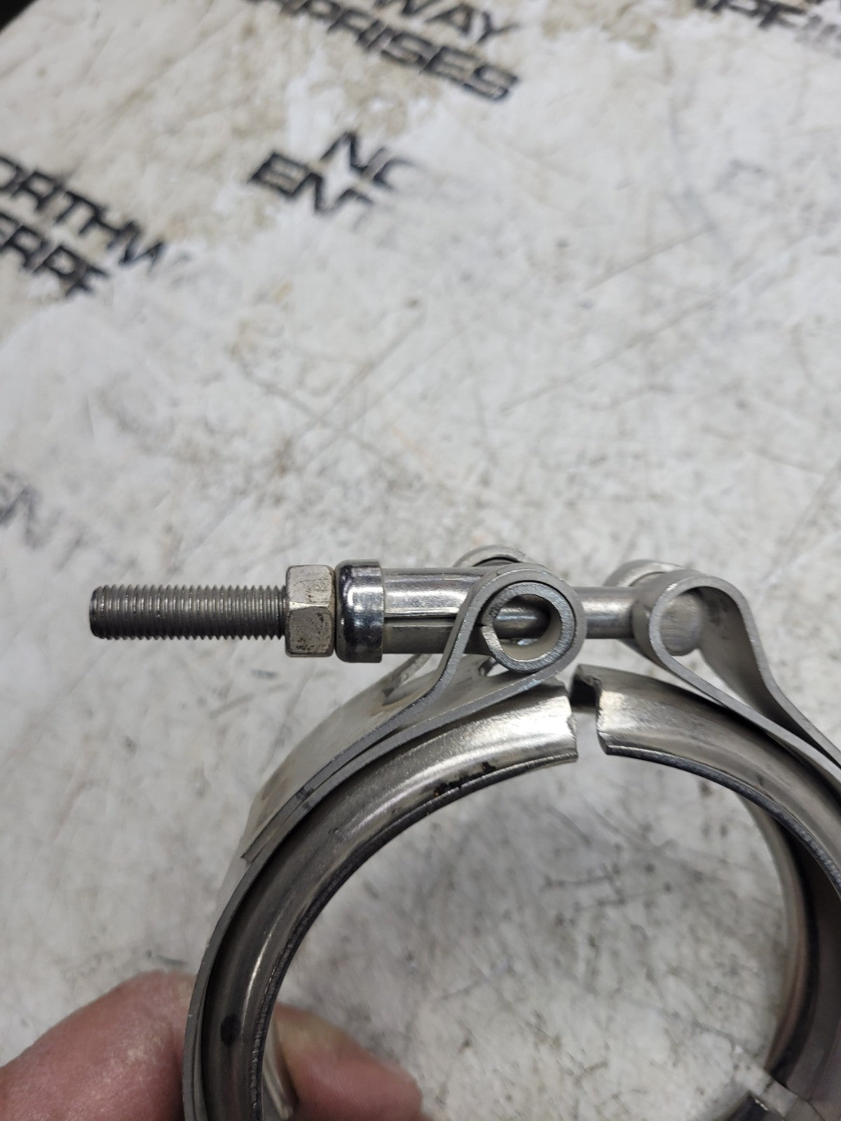 4" Stainless V-Band Clamp For Diesel Turbo Down Pipe R.G. Ray 100137 New