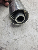 8PC LOT -  497-8288 4978288 #16  FLANGE #16 BARB 45° HYDRAULIC FITTING