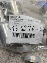 8PC LOT -   498-8396 4988396 #16 CD 62 FLANGE #16 BARB ST hydraulic fitting