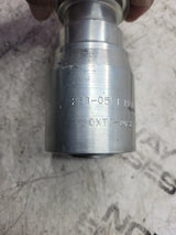 11PC LOT - 221-0511 2210511 #20 CD61 FLANGE 20 BARB Straight Hydraulic Fitting