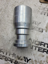 11PC LOT - 221-0511 2210511 #20 CD61 FLANGE 20 BARB Straight Hydraulic Fitting