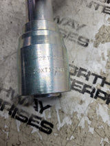 11PC LOT - 221-0536 2210536 #20 FORS X #20 BARB 90 swivel hydraulic fitting