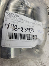 6PC LOT - 498-8399 4988399 #16 CD60 FLANGE #16 BARB 45 Hydraulic Fitting