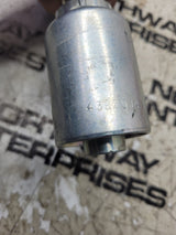 8PC LOT - 432-2014 4322014 #12 FORS X #12 BARB 45 deg swivel Hydraulic Fitting
