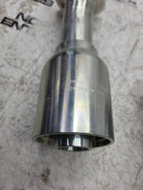 2PC LOT - 442-5582 4425582 #24 CAT FLANGE X #20 BARB 22.5 Hydraulic Fitting