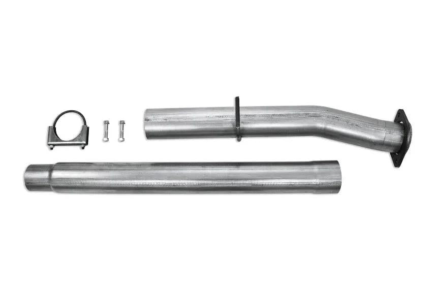 Ford Powerstroke 6.4L 4" STAINLESS Cat & DPF Delete Pipe - For (2008-2010)
