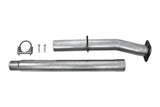 Ford Powerstroke 6.4L 4" STAINLESS Cat & DPF Delete Pipe - For (2008-2010)