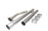 Ford DPSS-FOR-18, Powerstroke 3.0L - Cat & DPF Delete Pipe For Years (2018-2020)